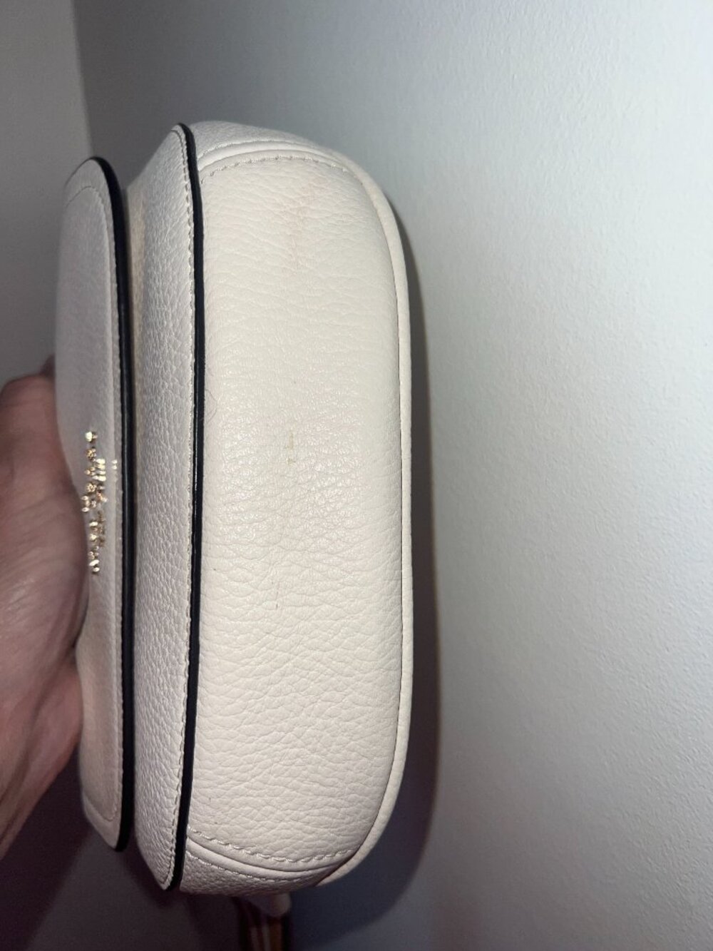 ♠️ Kate Spade Rosie Pebbled Leather Belt Bag, Parchment White ♠️ - Picture 6 of 8